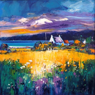 JEAN FEENEY - summer cloud, isle of arran