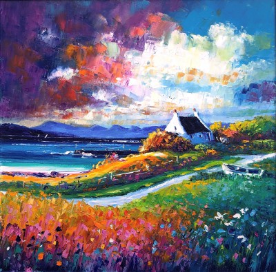 JEAN FEENEY - summer evening, isle of skye