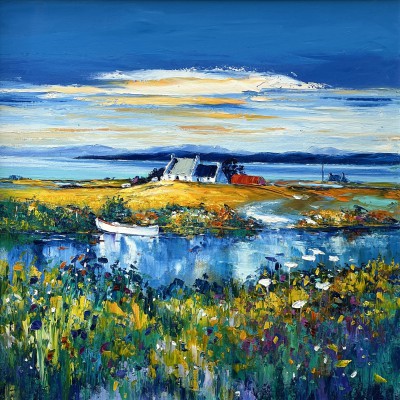 JEAN FEENEY - calm nightfall, islay