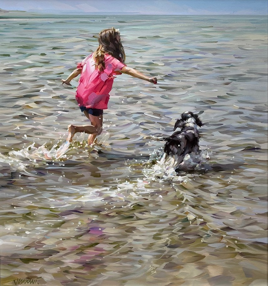 Jim Farrant - Running in the Shallows