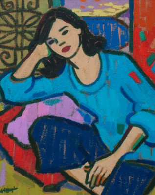 Seated Female Figure II