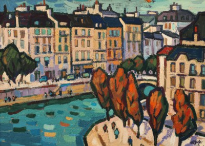 JOAN GILLESPIE - autumn in paris