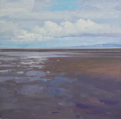 JOHN BELL - the beach looking north from troon