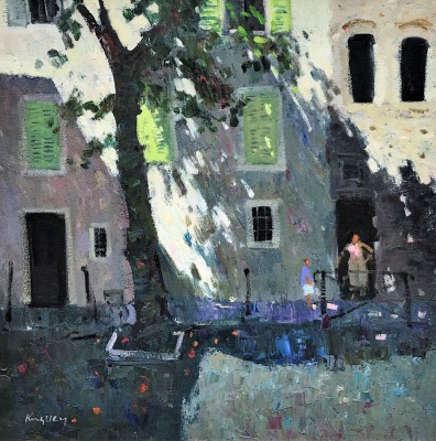 JOHN KINGSLEY - afternoon shadows, bastia