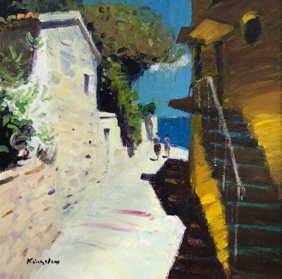 JOHN KINGSLEY - coastal path, erbalunga, corsica