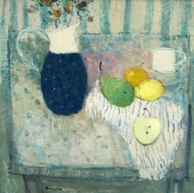Still Life with Blue and White Jug
