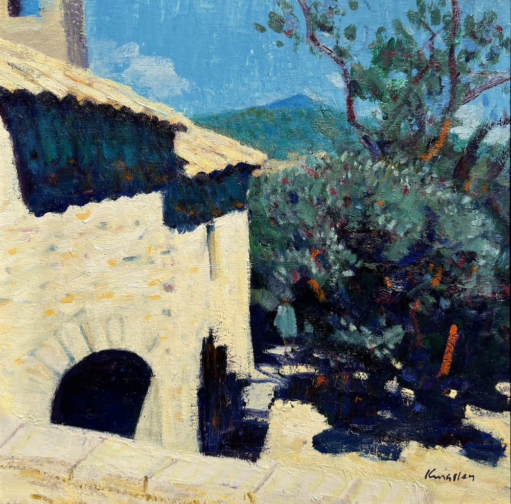 Scottish Artist JOHN KINGSLEY - Deep Shadows, Vaucluse
