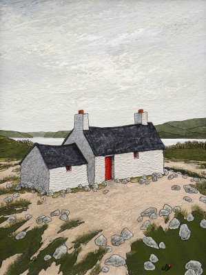 JOY SAUNDERS - bwthyn llyn