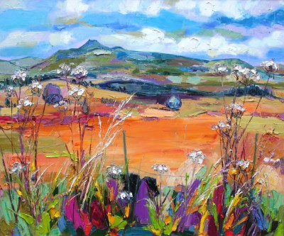 JUDITH BRIDGLAND - ben lomond from queens view