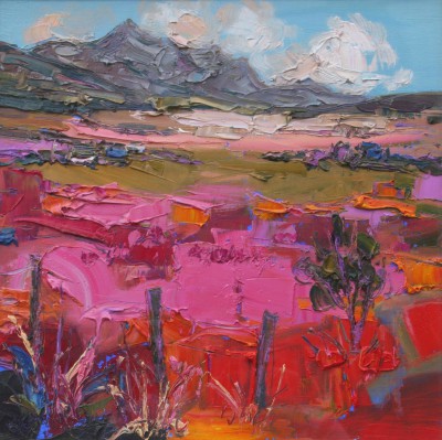 JUDITH BRIDGLAND - pink grasses, ben loyal