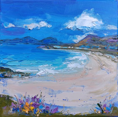 JUDITH BRIDGLAND - seilboste in sunshine, harris