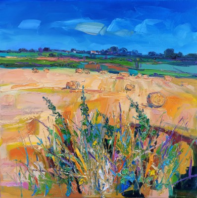 JUDITH BRIDGLAND - bringing in the harvest, ayrshire