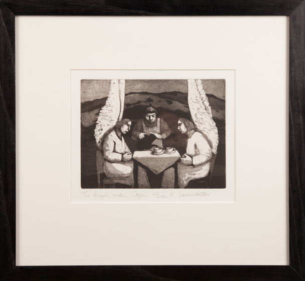 Karolina Larusdottir - the angels order coffee