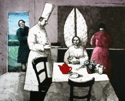 Karolina Larusdottir - angel at the table