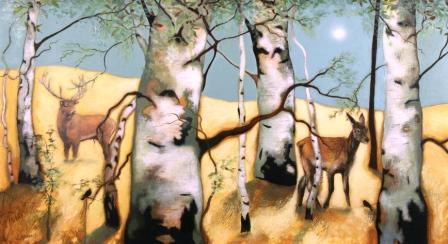 LESLEY MCLAREN - walking in moonlight