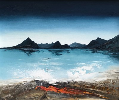 Rock Spray, Elgol, Isle of Skye