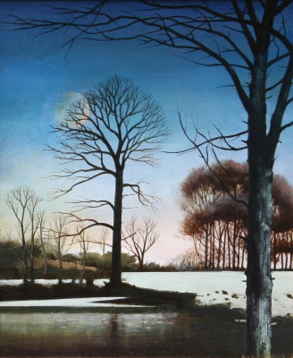 LOUIS S MCNALLY - night fall