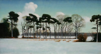 LOUIS S MCNALLY - snowscene