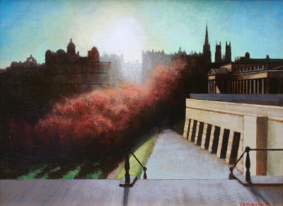 LOUIS S MCNALLY - autumnal gardens