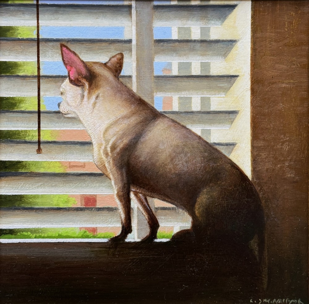 Scottish Artist LOUIS MCNALLY - Watchman