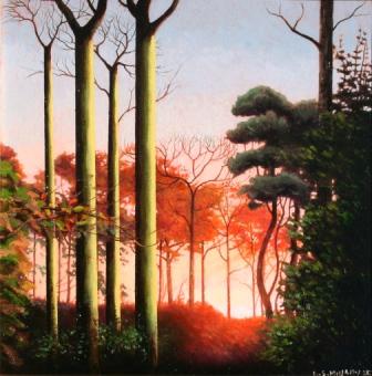 LOUIS S MCNALLY - sunset