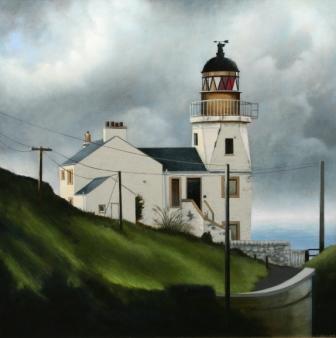 LOUIS S MCNALLY - lighthouse, scrabster