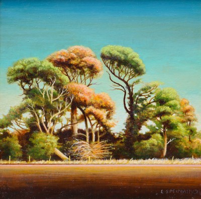 LOUIS S MCNALLY - autumnal trees