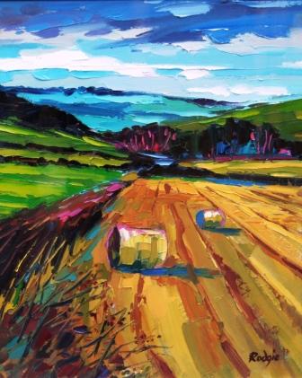 LYNN RODGIE - border haybales