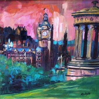 LYNN RODGIE - dusky sky, edinburgh