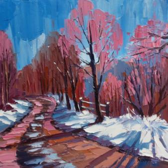 LYNN RODGIE - wintery lane