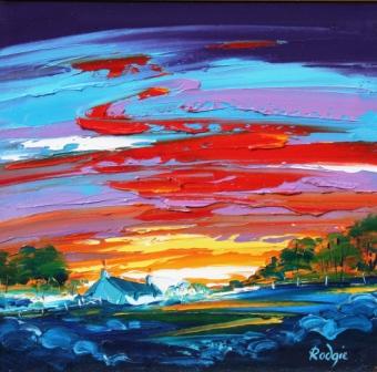 LYNN RODGIE - red sky at night