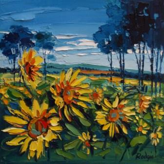 LYNN RODGIE - field of sunflowers