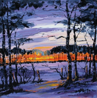 LYNN RODGIE - fiery sunset