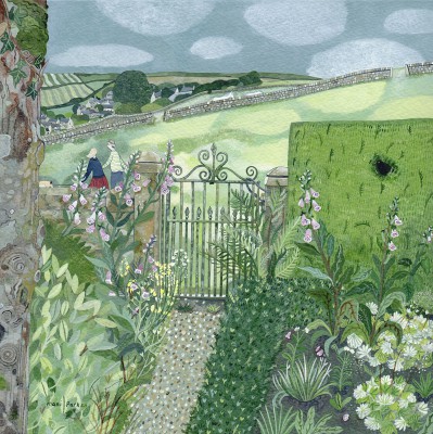 British Artist Mani Parkes - Popping to Haworth