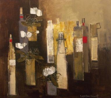 MARGARETANN BENNETT - tall vessels and orchids