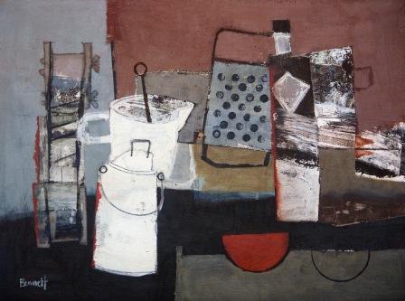 MARGARETANN BENNETT - still life with milk tin