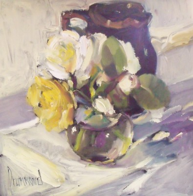 MARION DRUMMOND - yellow roses