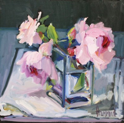 MARION DRUMMOND - pink roses