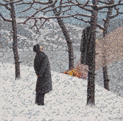 MARK EDWARDS - talking to his friend