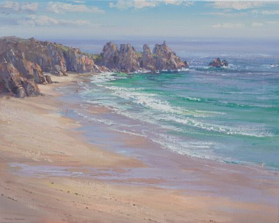 MARK PRESTON - low tide, porthcurno