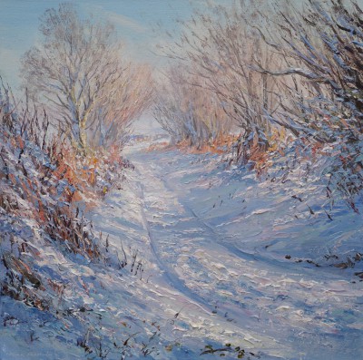 MARK PRESTON - clear winter's day, brailsford