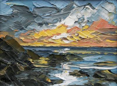 MARTIN LLEWELLYN - sunset anglesey