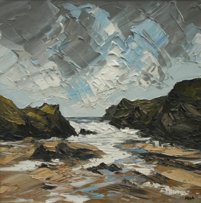 MARTIN LLEWELLYN - clouds over porth dafarch