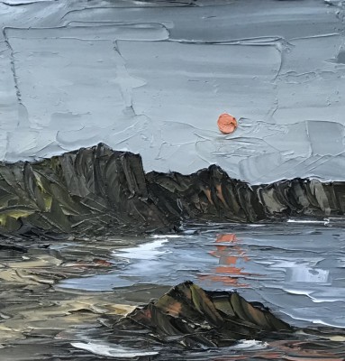 MARTIN LLEWELLYN - sunset, mewslade bay
