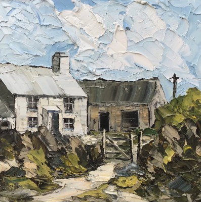 MARTIN LLEWELLYN - whitewashed cottage