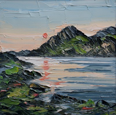 MARTIN LLEWELLYN - setting sun, tryfan