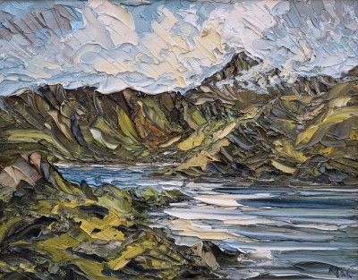 MARTIN LLEWELLYN - clouds over snowdon