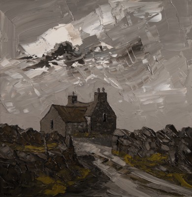 MARTIN LLEWELLYN - old stone cottage