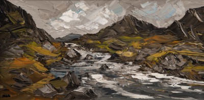 MARTIN LLEWELLYN - river and mountains