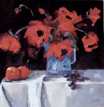 MARY DAVIDSON - oriental poppies